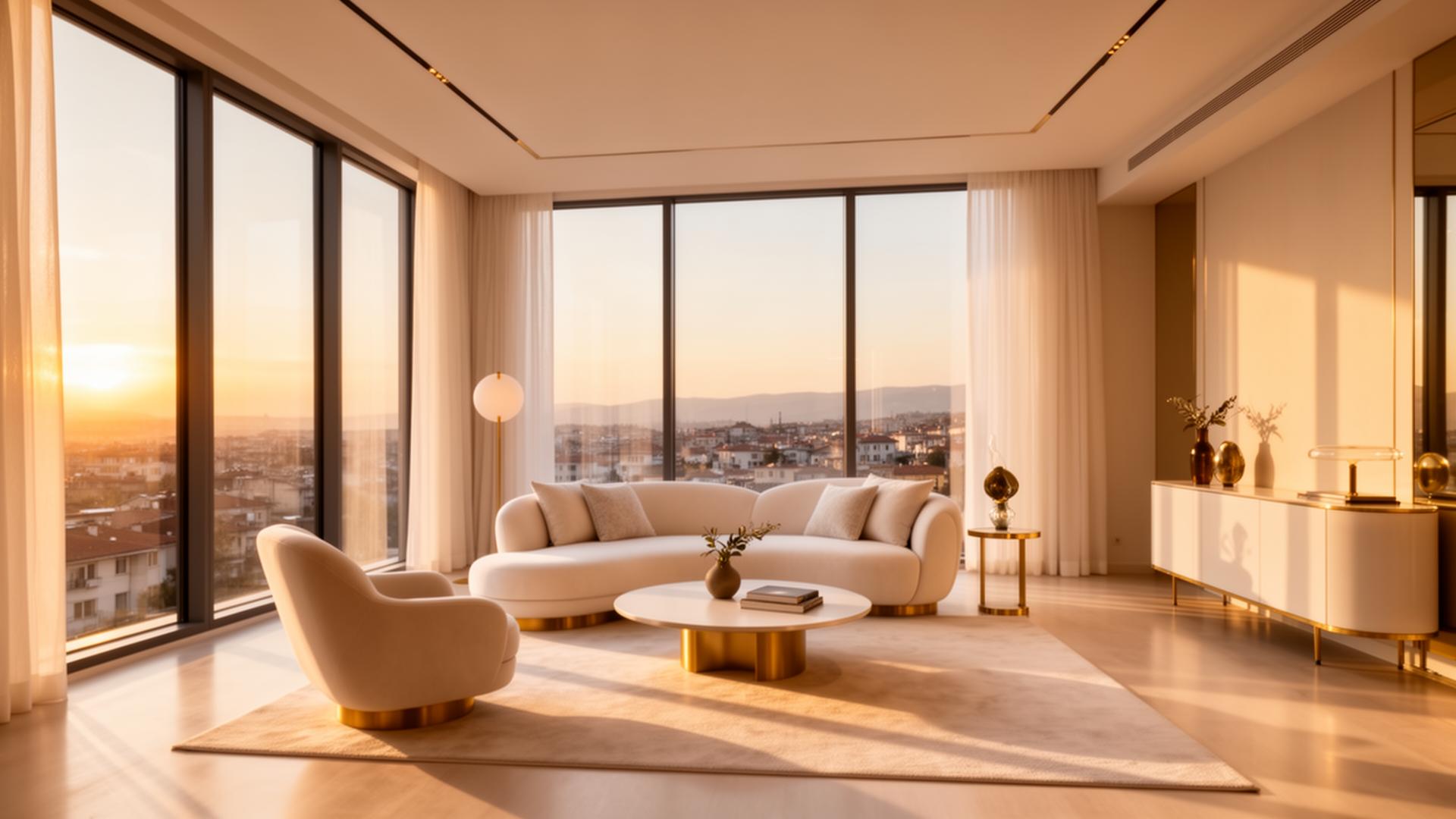 Modern apartment interior in Prishtina, Kosovo — Sunny Hill Apartments