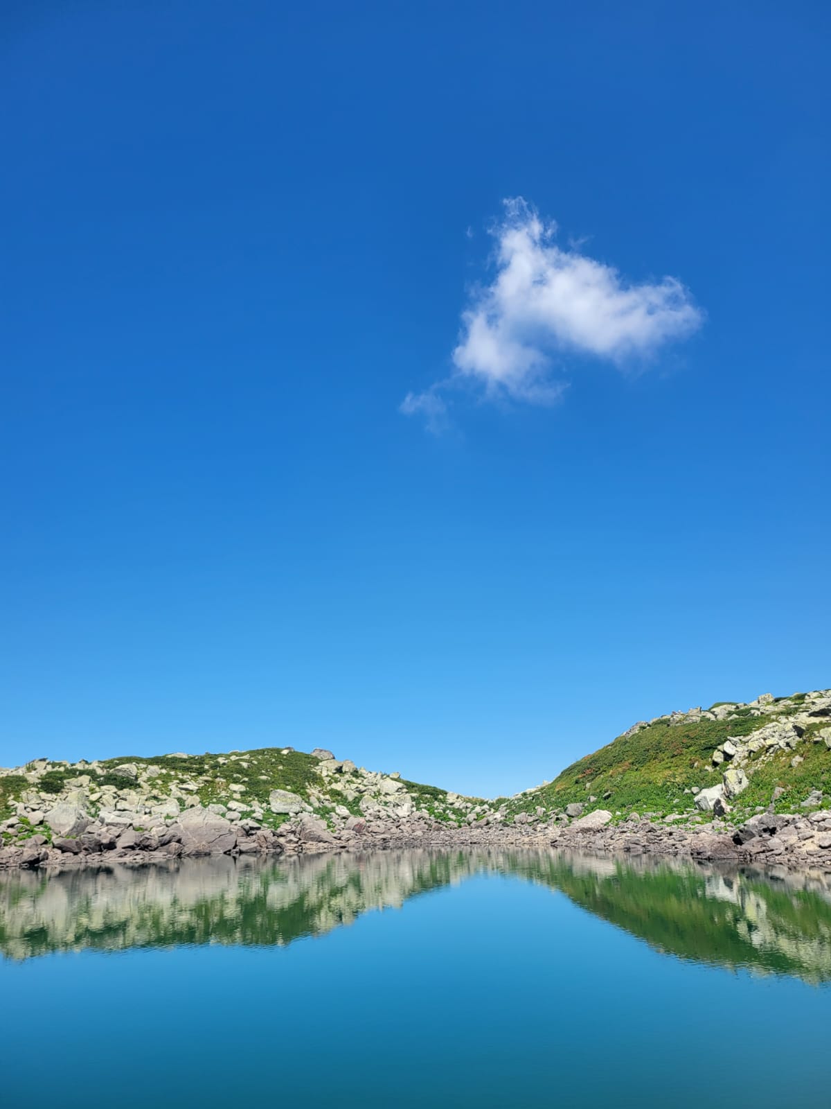 Jazhinca Lake in the Sharr mountains near Prevalla, Kosovo